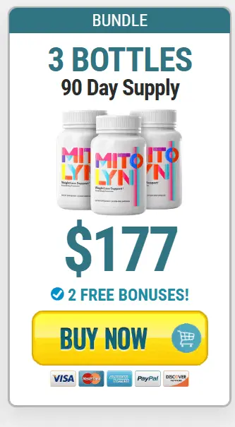 Mitolyn 3 bottle package pricing